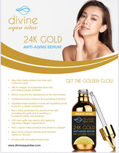 Load image into Gallery viewer, 24K Gold Anti-Aging Serum