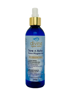 Sore n Achy Nano Magnesium. Divine Aqua Vitae.