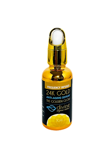 24k gold anti-aging serum by Divine Aqua Vitae